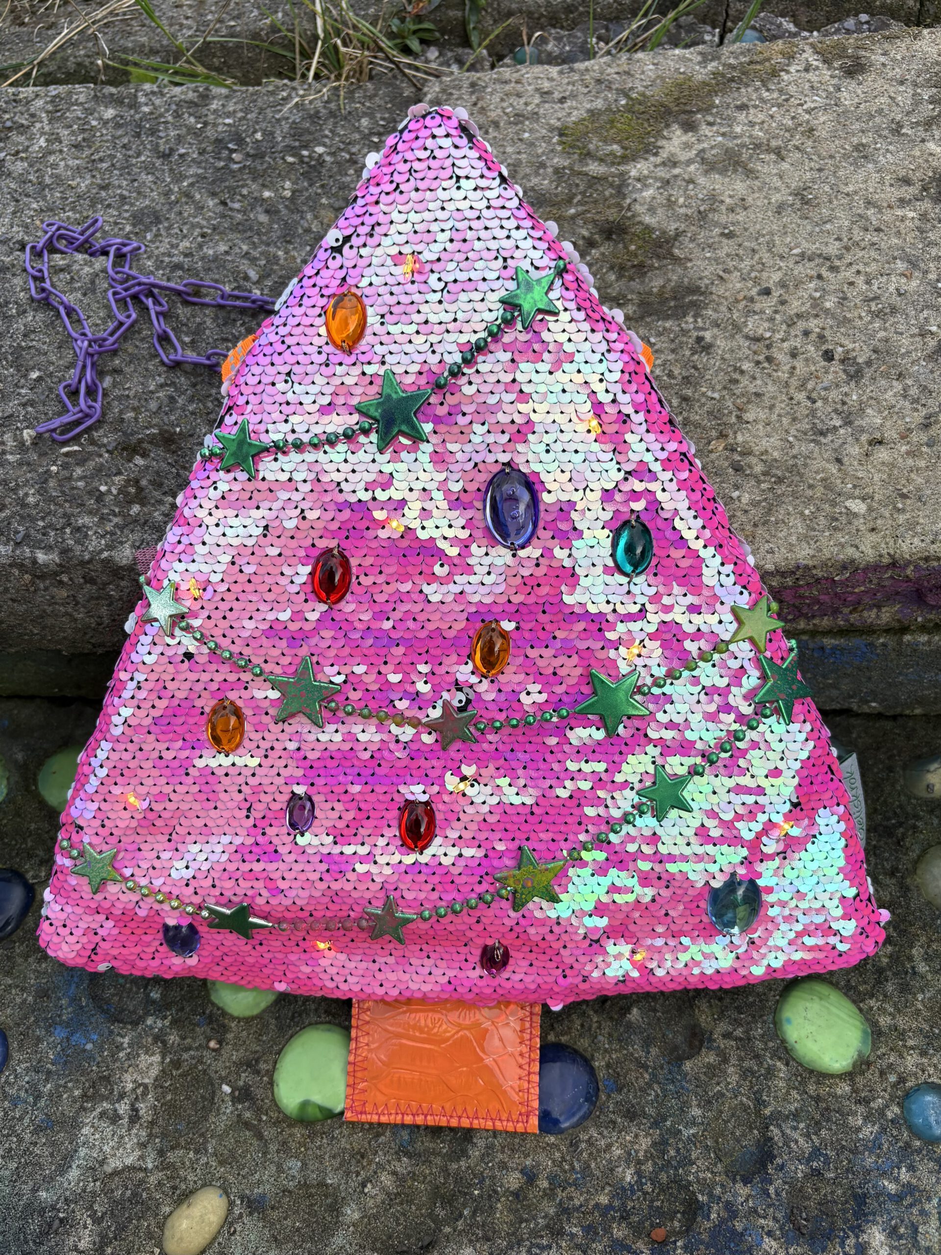 LED Weihnachtsbaumtasche Schnittmuster / E-Book – Bild 4