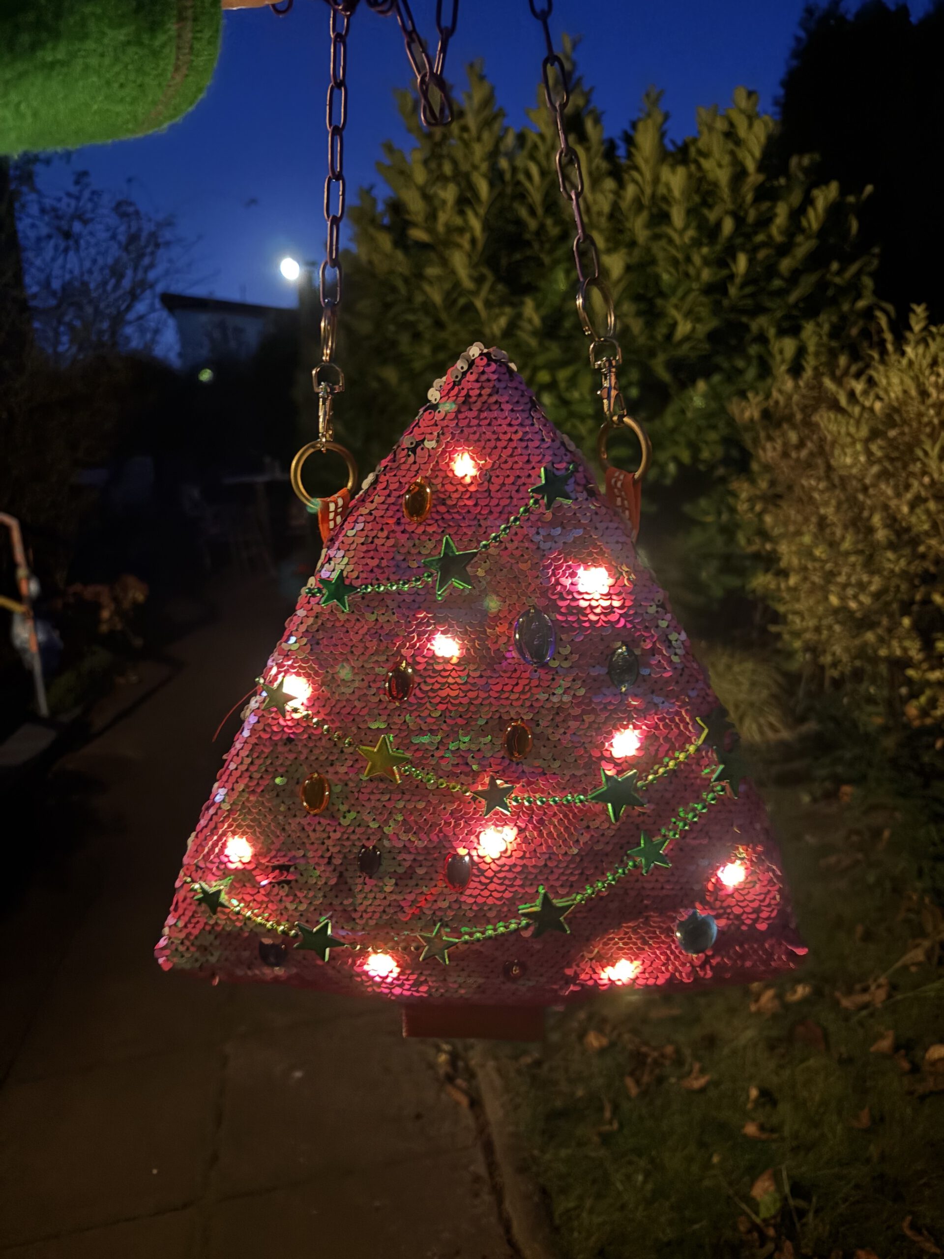 LED Weihnachtsbaumtasche Schnittmuster / E-Book – Bild 2