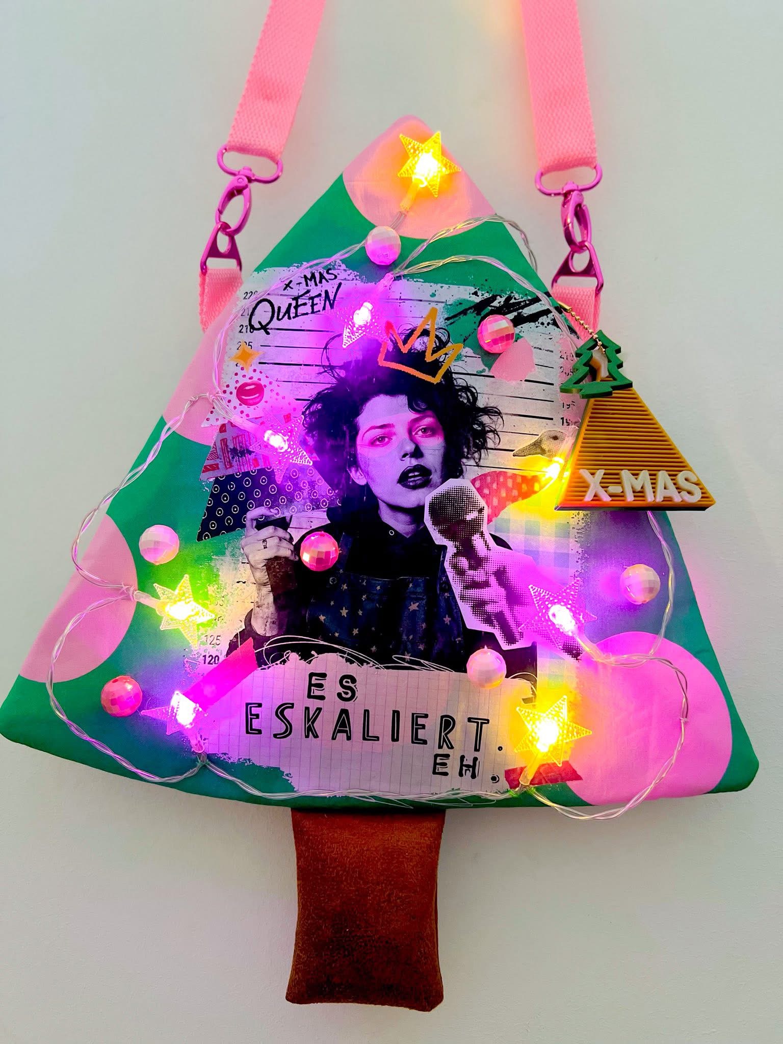 LED Weihnachtsbaumtasche Schnittmuster / E-Book – Bild 9