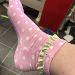 Patternhack Skrok-Sock mit Rüsche